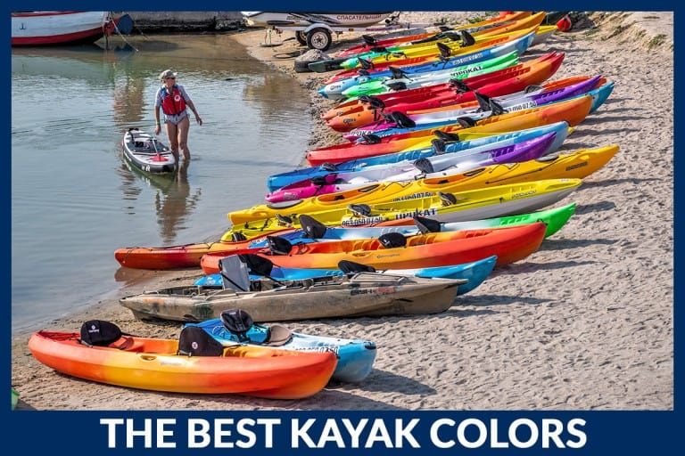 Best Kayak Colors For Safety, Fishing, and Even Sharks! Paddle Camp